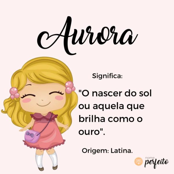 Significado do nome Aurora - Nome Perfeito