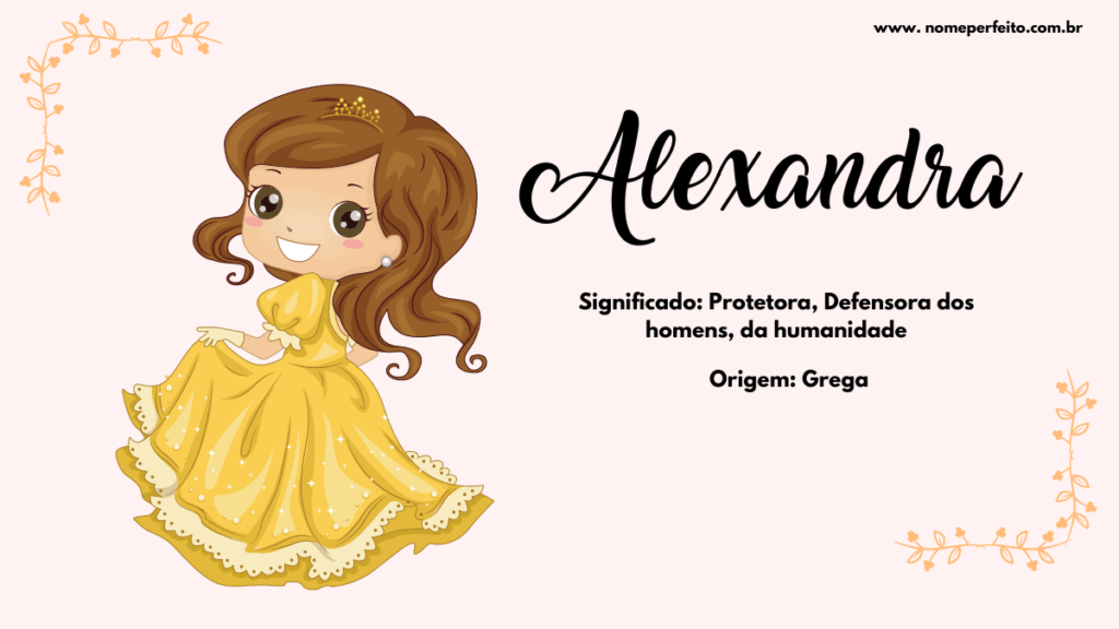 Significado do nome Alexandra