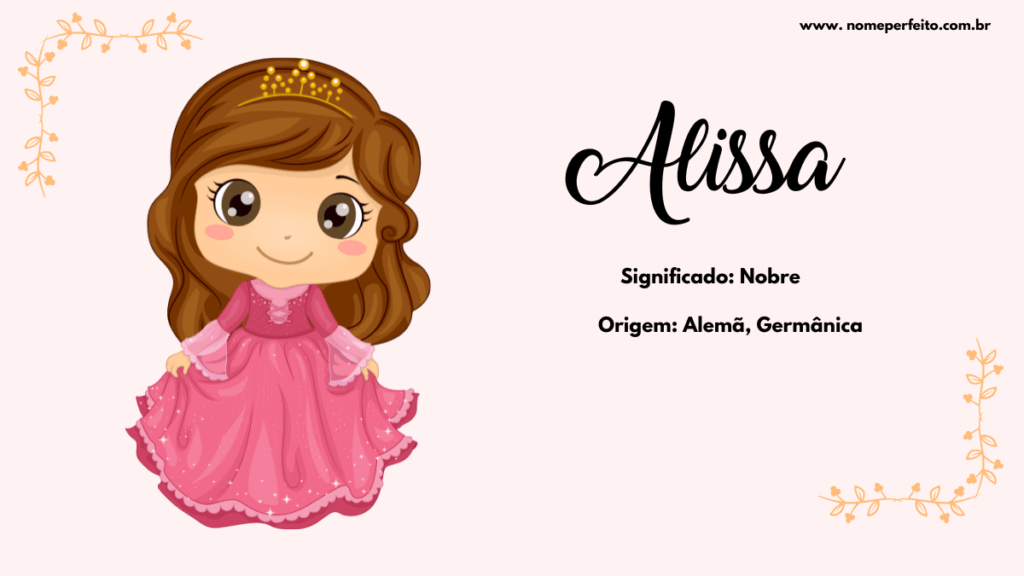 Significado do nome Alissa