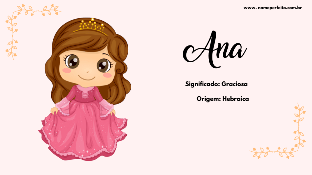 Significado do nome Ana