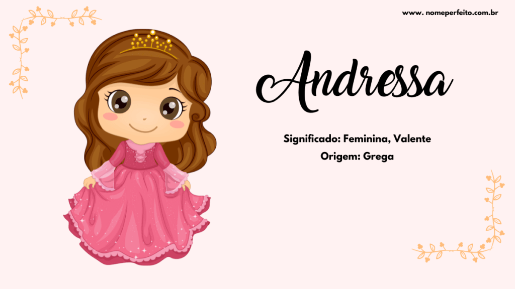 Significado do nome Andressa