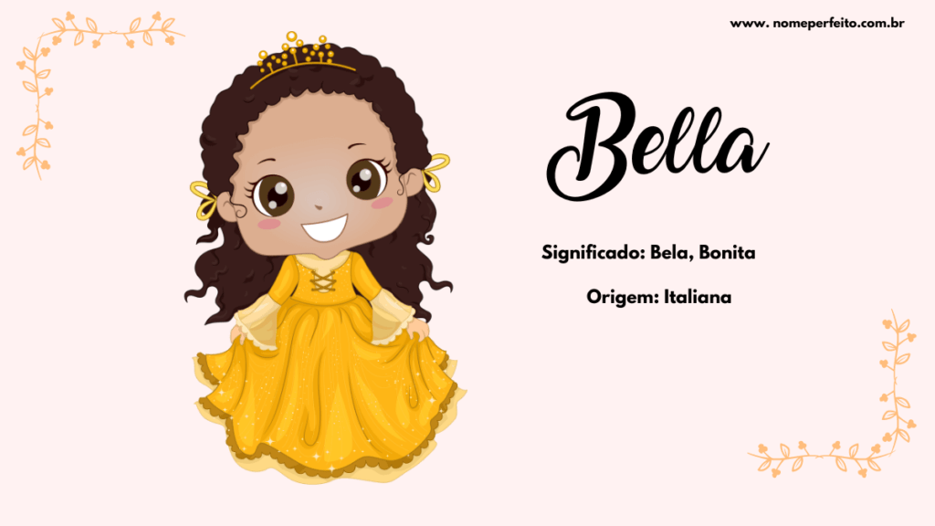 Significado do nome Bella