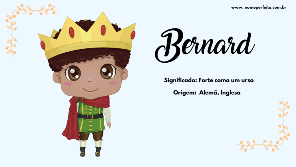 Significado do nome Bernard