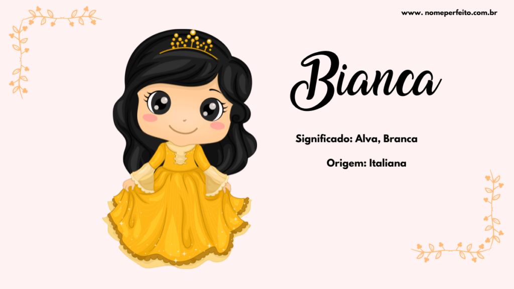 Significado do nome Bianca