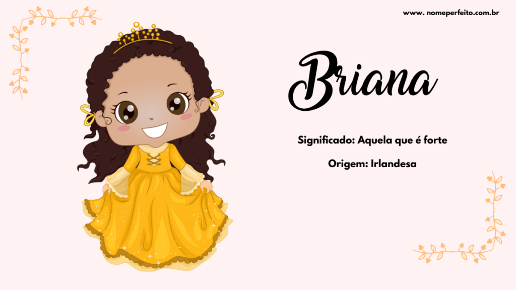 Significado do nome Briana