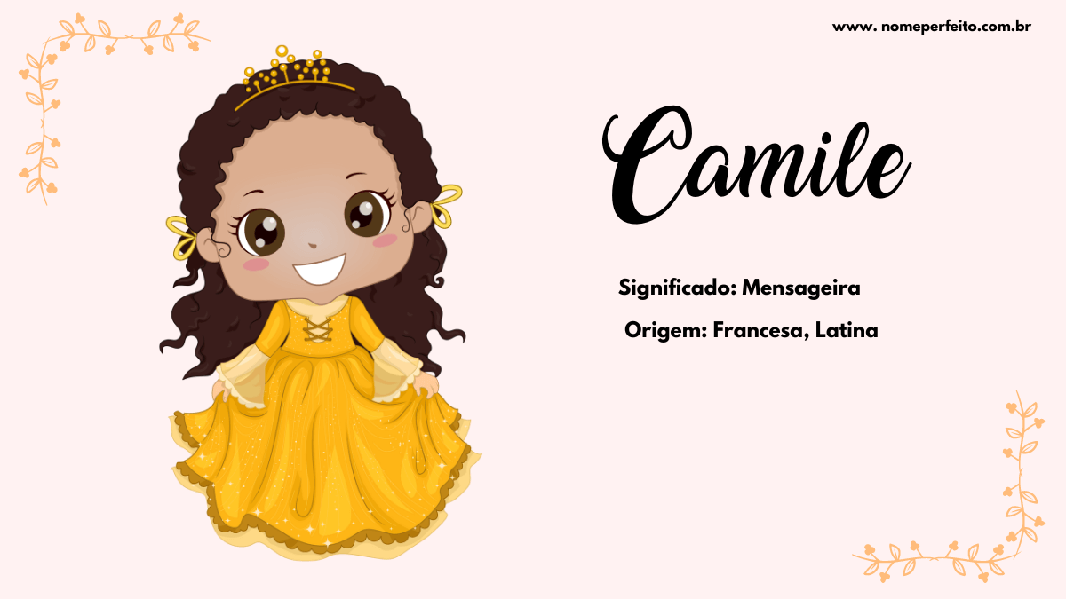 Significado do nome Camille - O que seu nome significa?