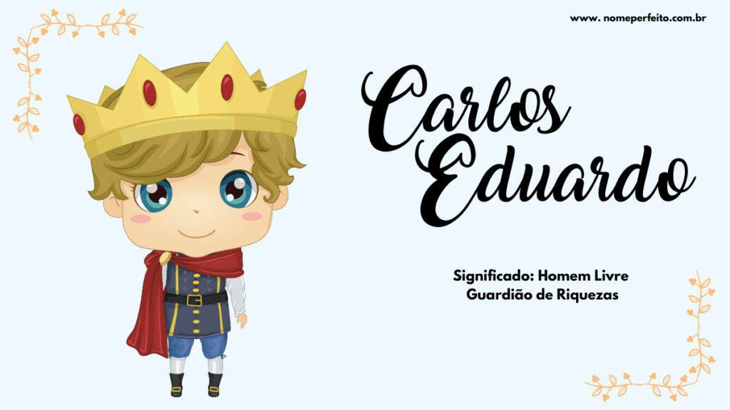 Significado do nome Carlos Eduardo