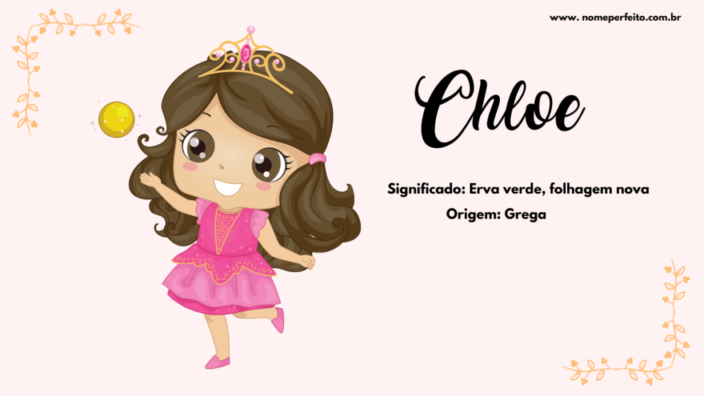 Significado do nome Chloe