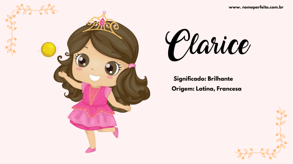 Significado do nome Clarice