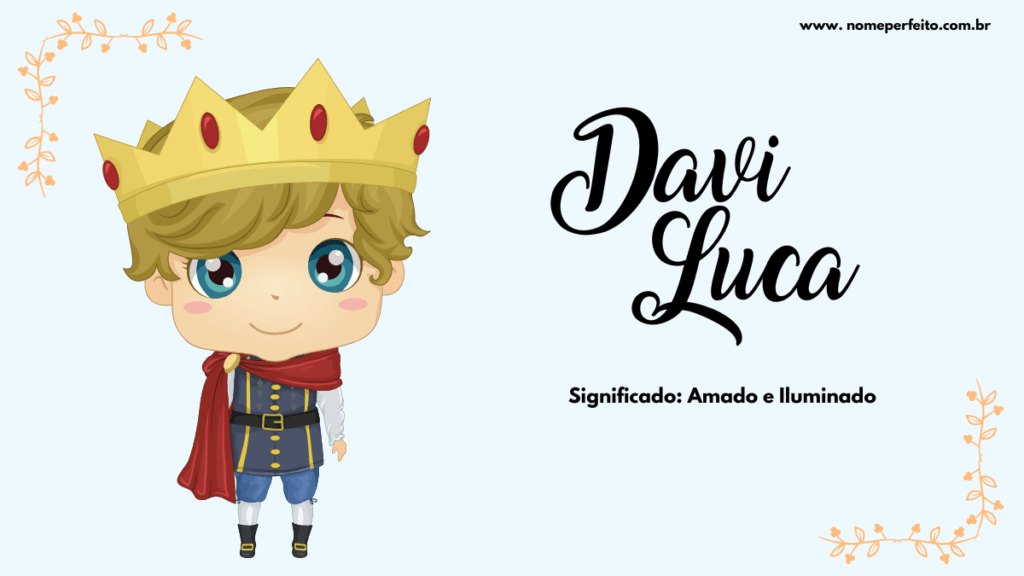 Significado do nome Davi Luca