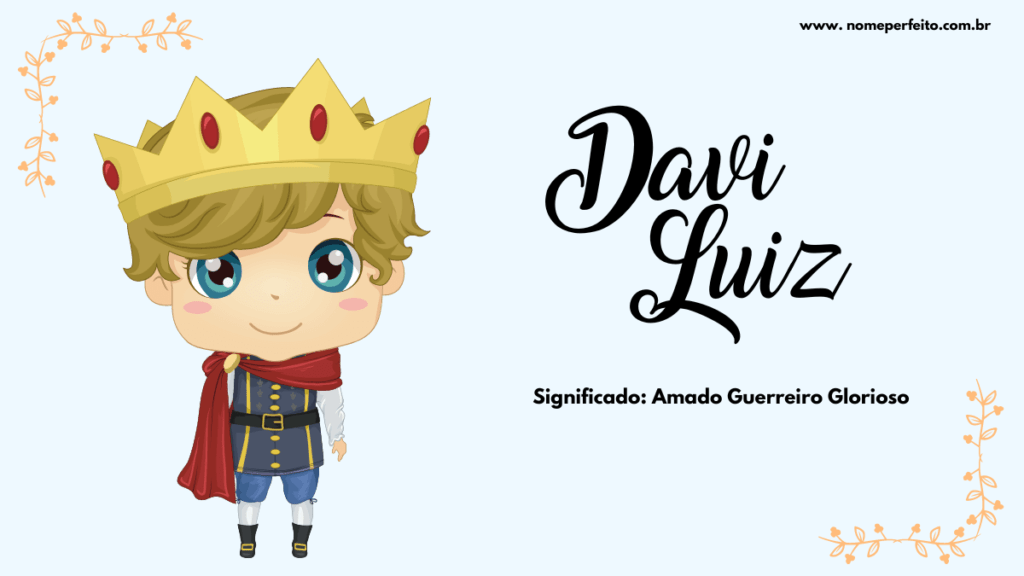Significado do nome Davi Luiz