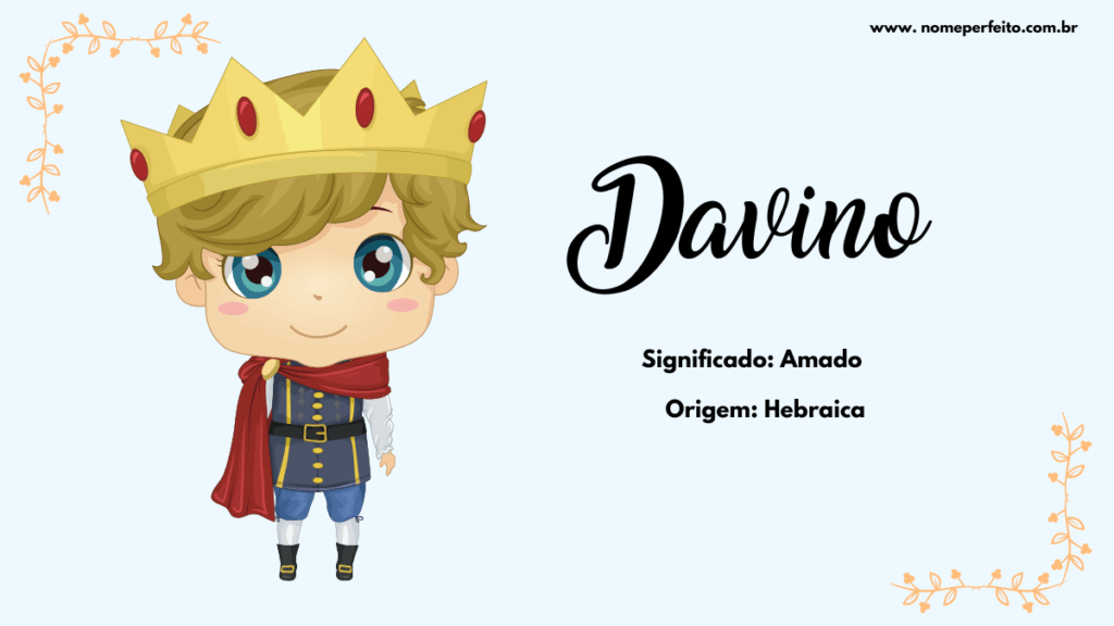 Significado do nome Davino