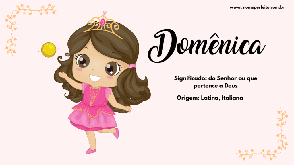 Significado do nome Domênica