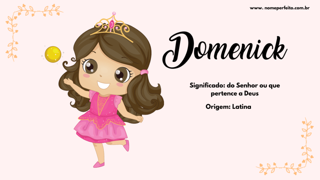 Significado do nome Domenick