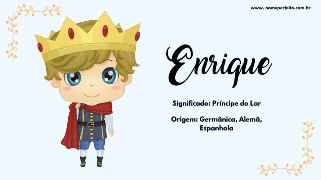 Significado do nome Enrique