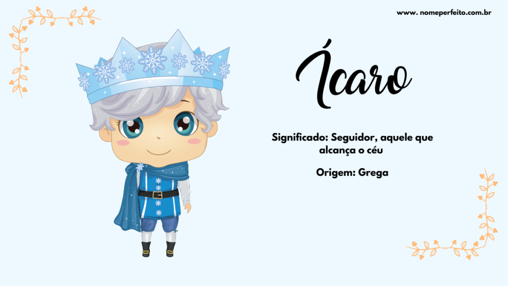 Significado do nome Ícaro