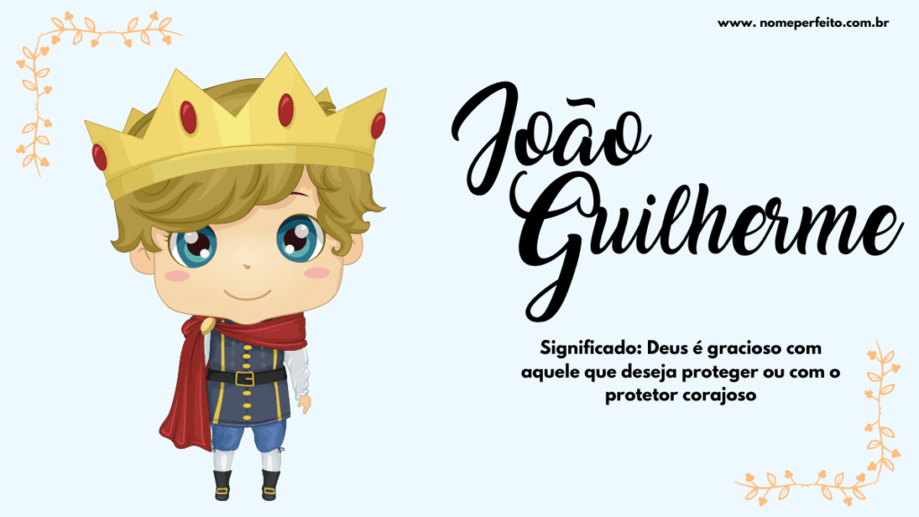 Significado do nome João Guilherme