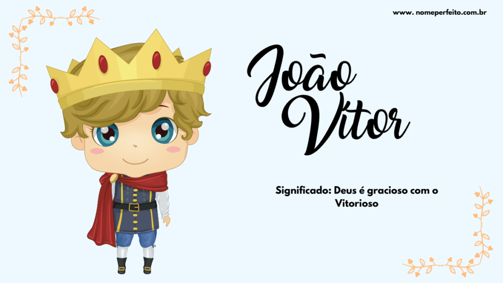 Significado do nome João Vítor