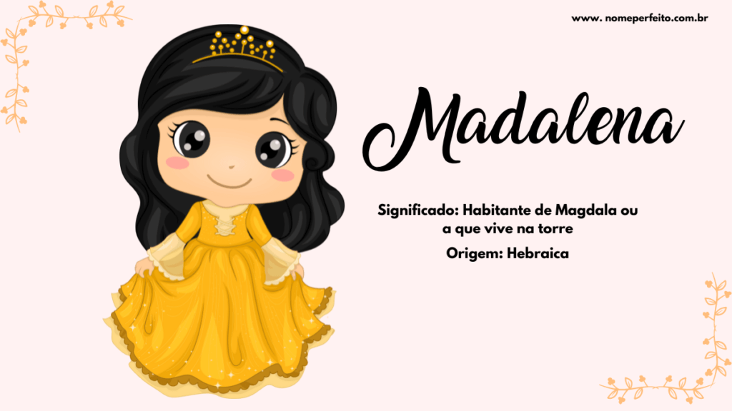 Significado do nome Madalena