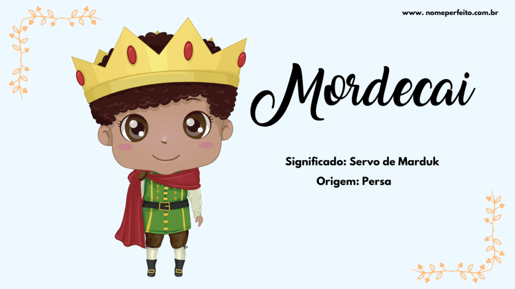 Significado do nome Mordecai