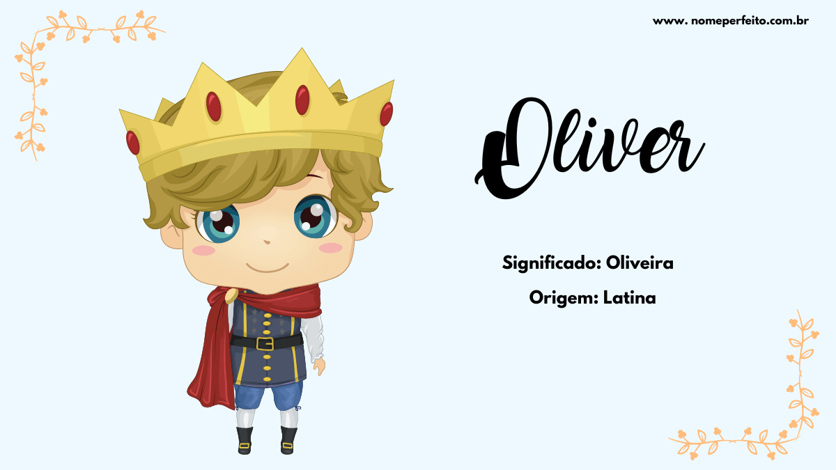 nome oliver é bonito