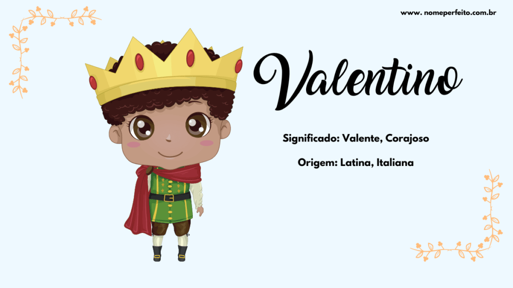 Significado do nome Valentino