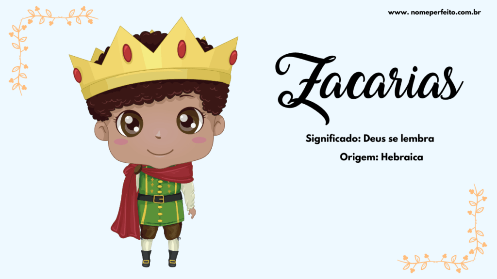 Significado do nome Zacarias