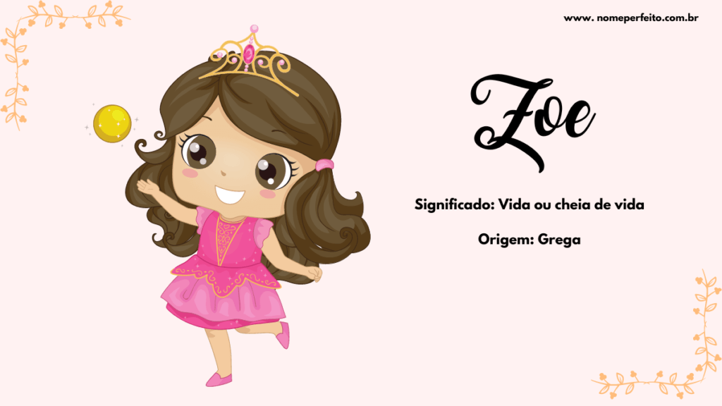 Significado do nome Zoe