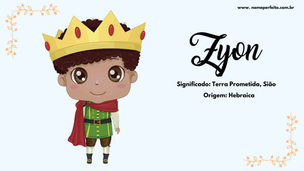 Significado do nome Zyon