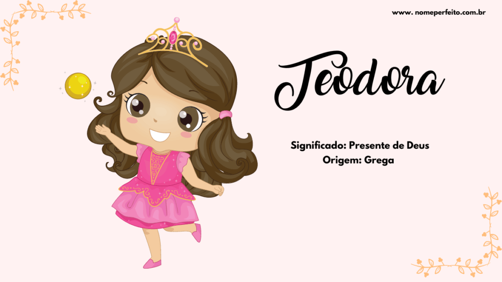 Significado dos nomes Teodora