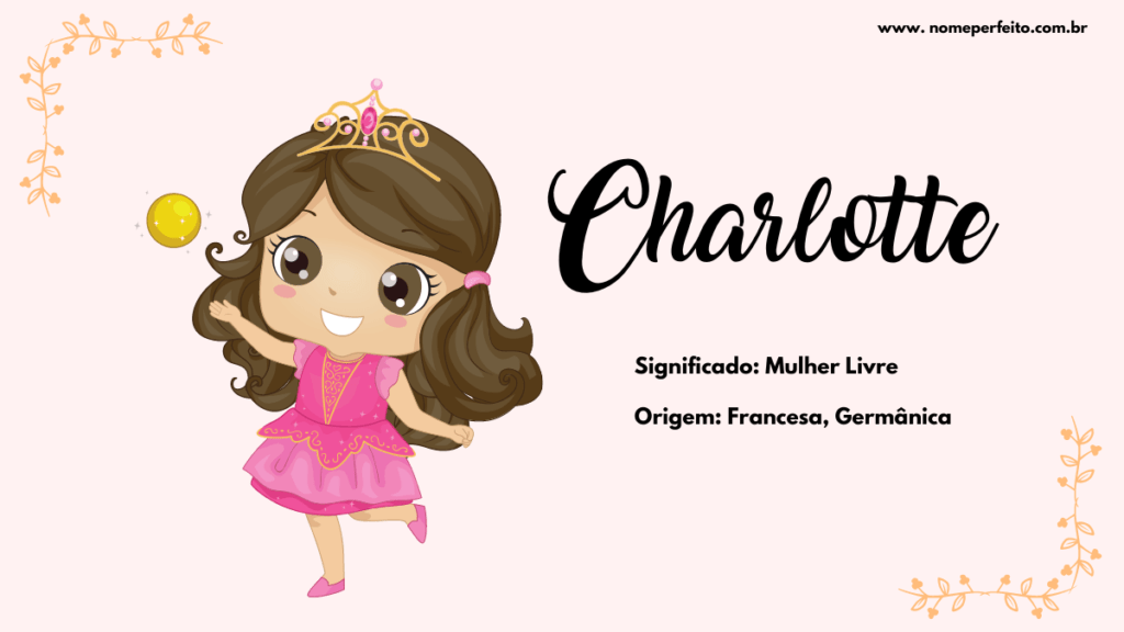 Significado do nome Charlotte