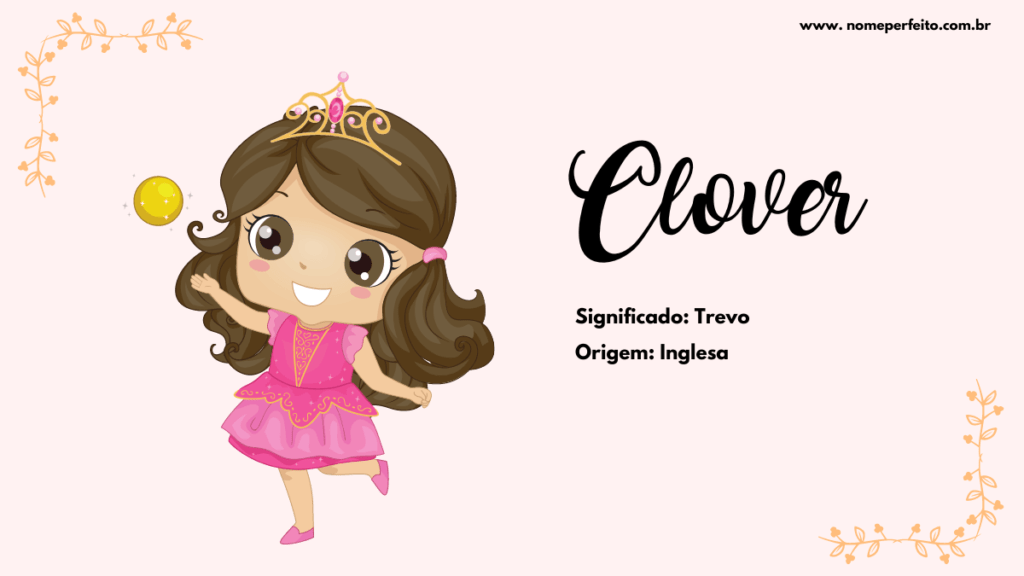 Significado do nome Clover