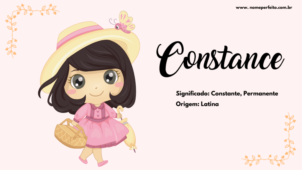 Significado do nome Constance