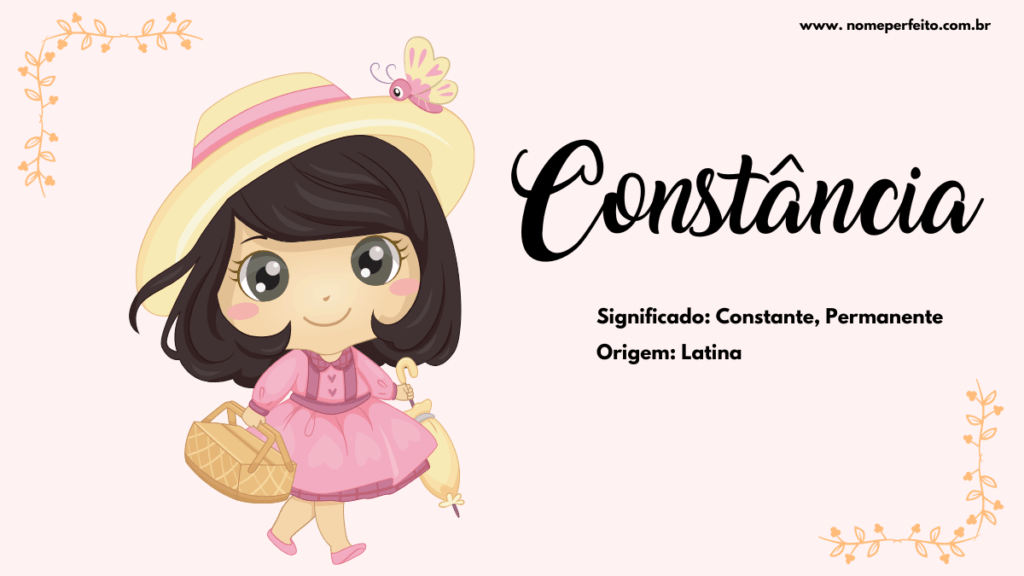 Significado do nome Constância