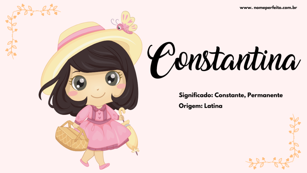 Significado do nome Constantina
