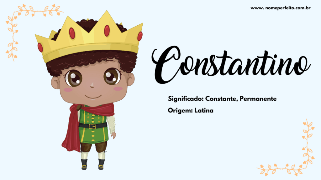 Significado do nome Constantino