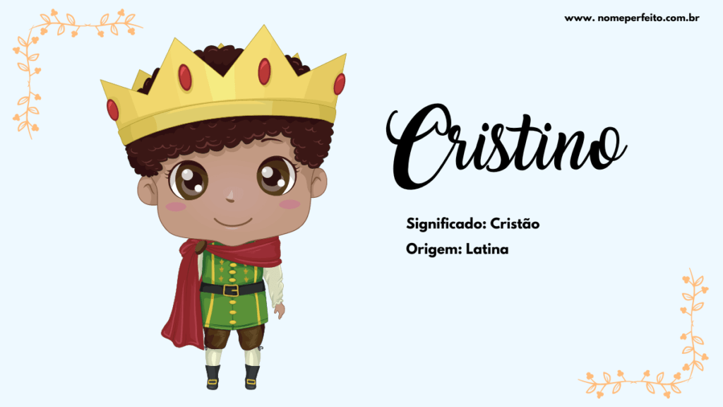 Significado do nome Cristino