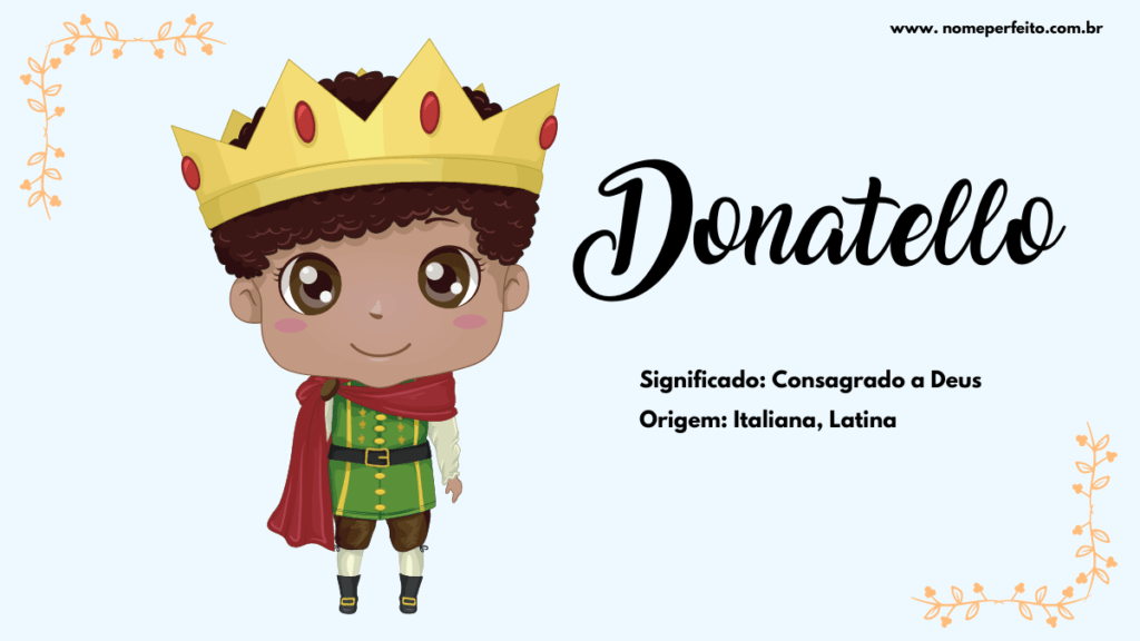 Significado do nome Donatello