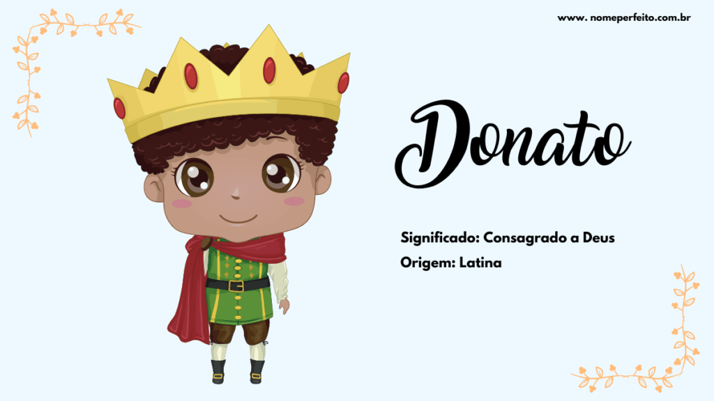 Significado do nome Donato