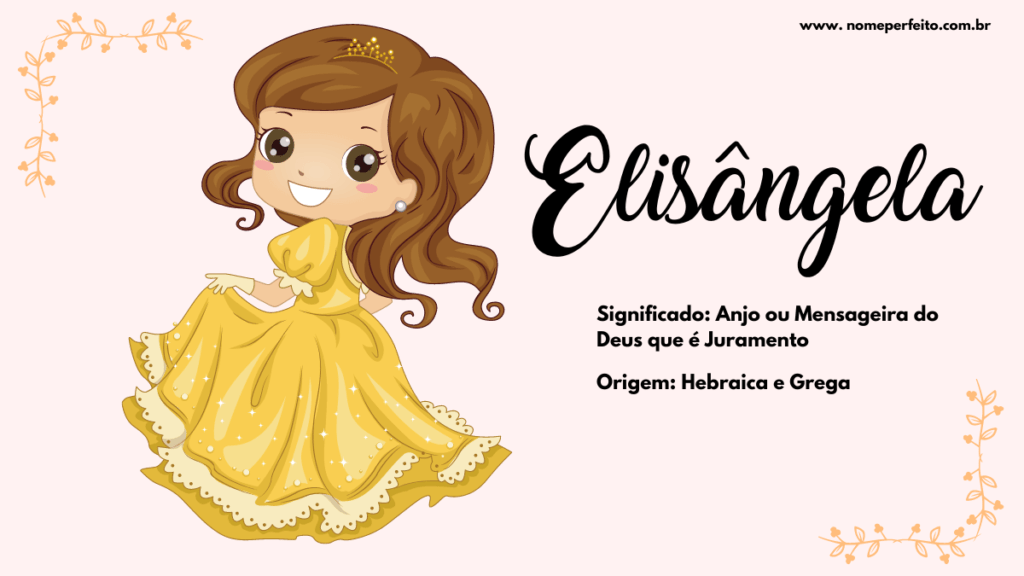 Significado do nome Elisângela