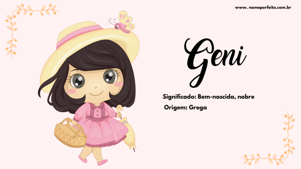 Significado do nome Geni