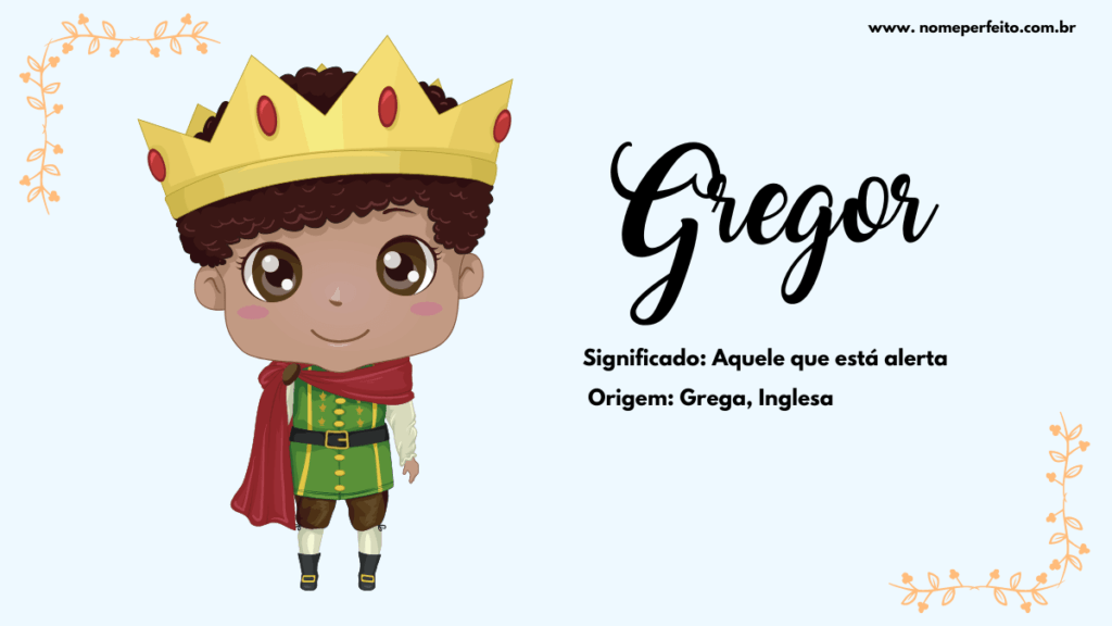 Significado do nome Gregor