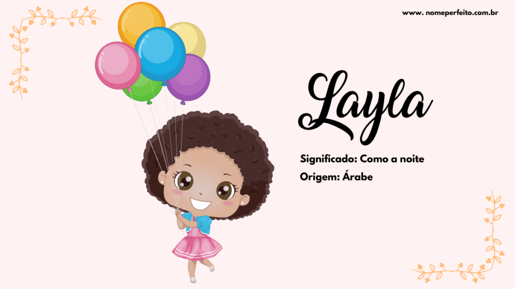 Significado do nome Layla