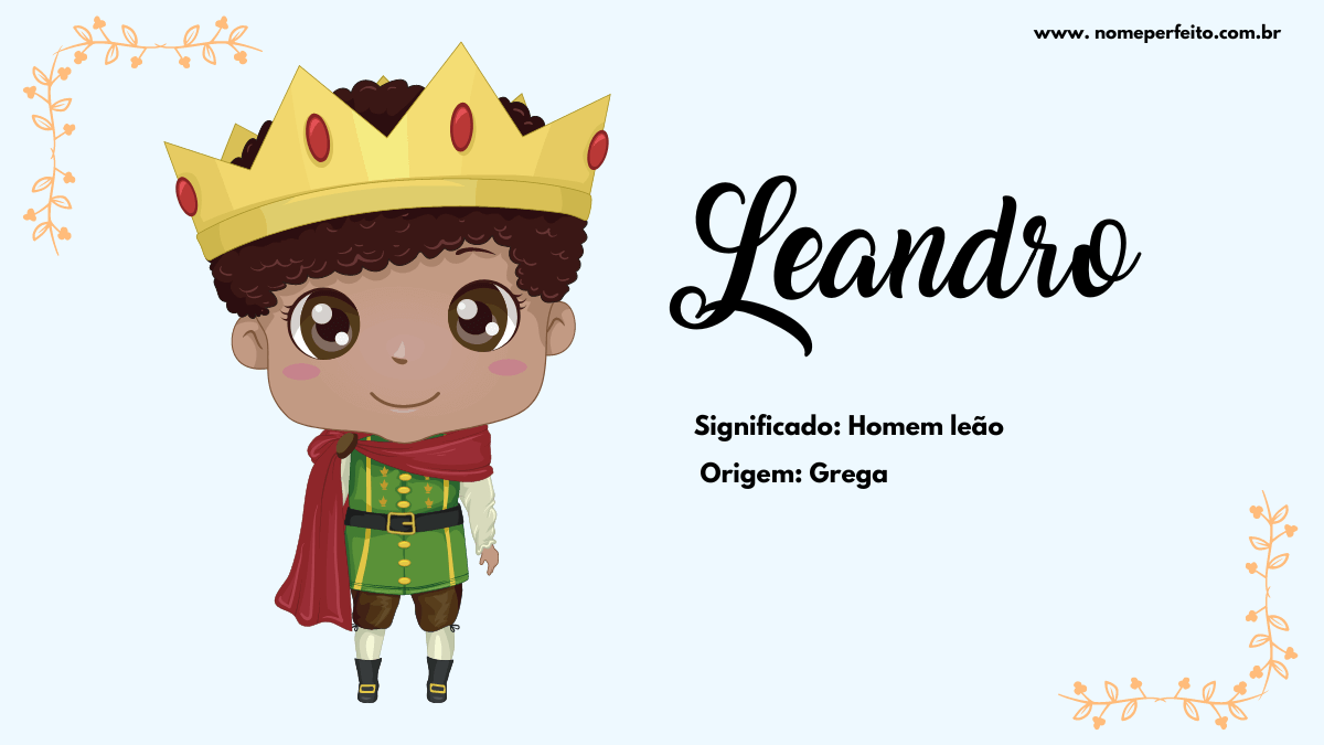 Significado nome Leandro - Mãe-Me-Quer