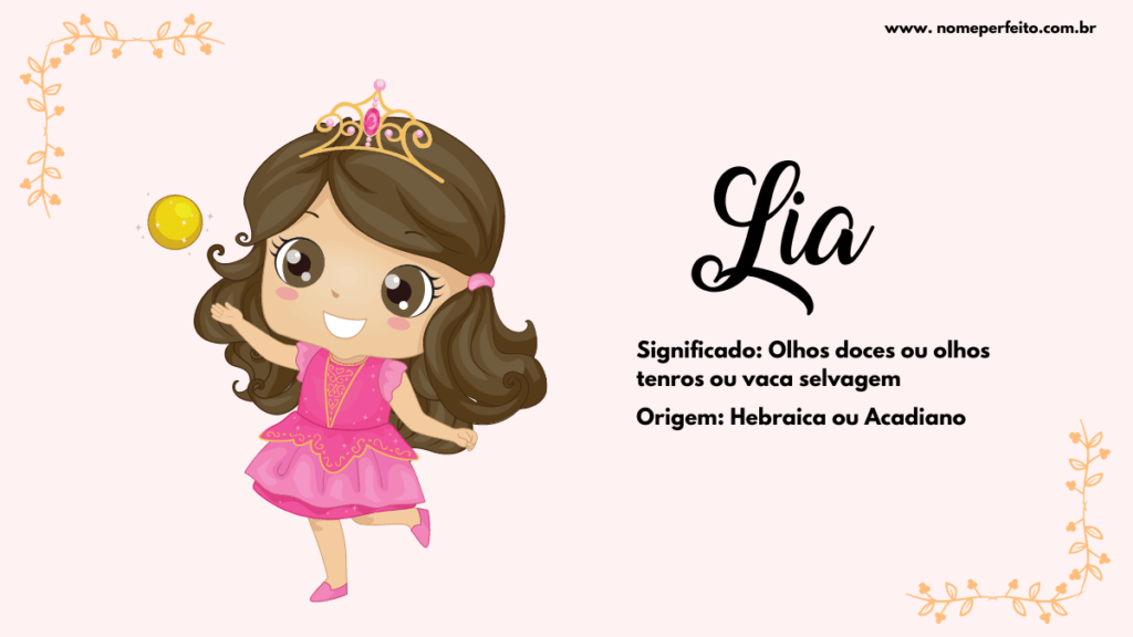 Significado do nome Lia
