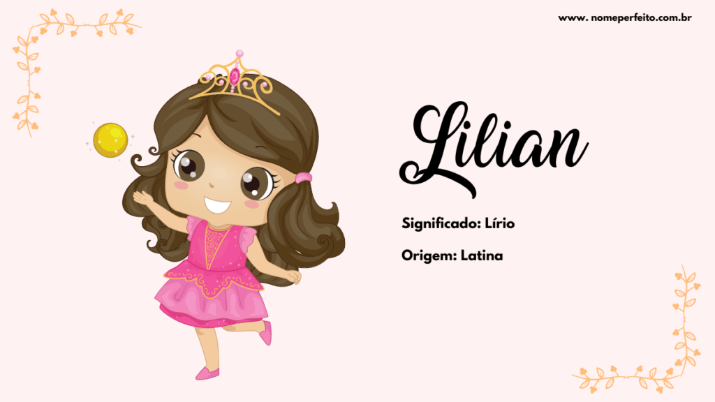 Significado do nome Lilian