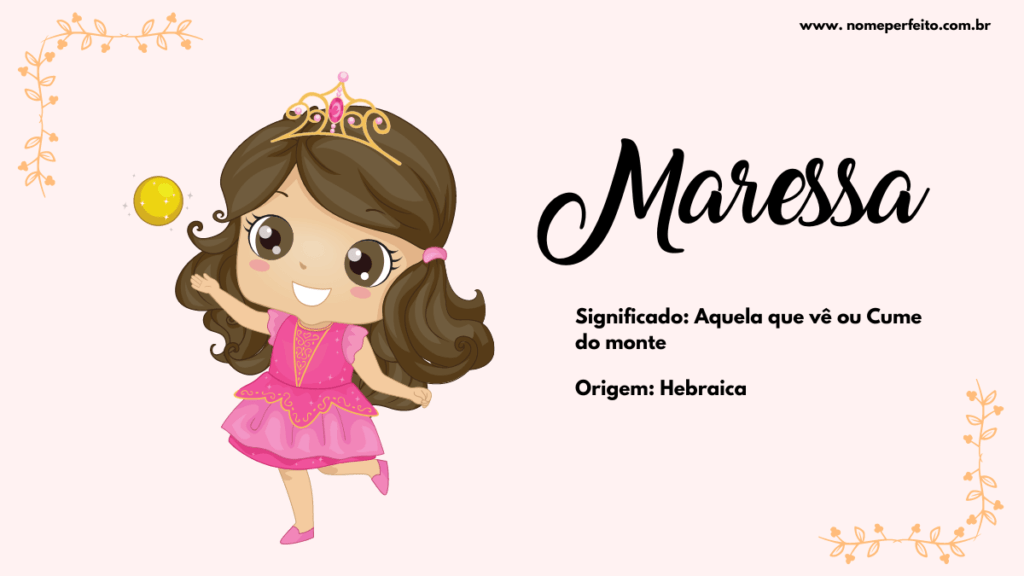 Significado do nome Maressa