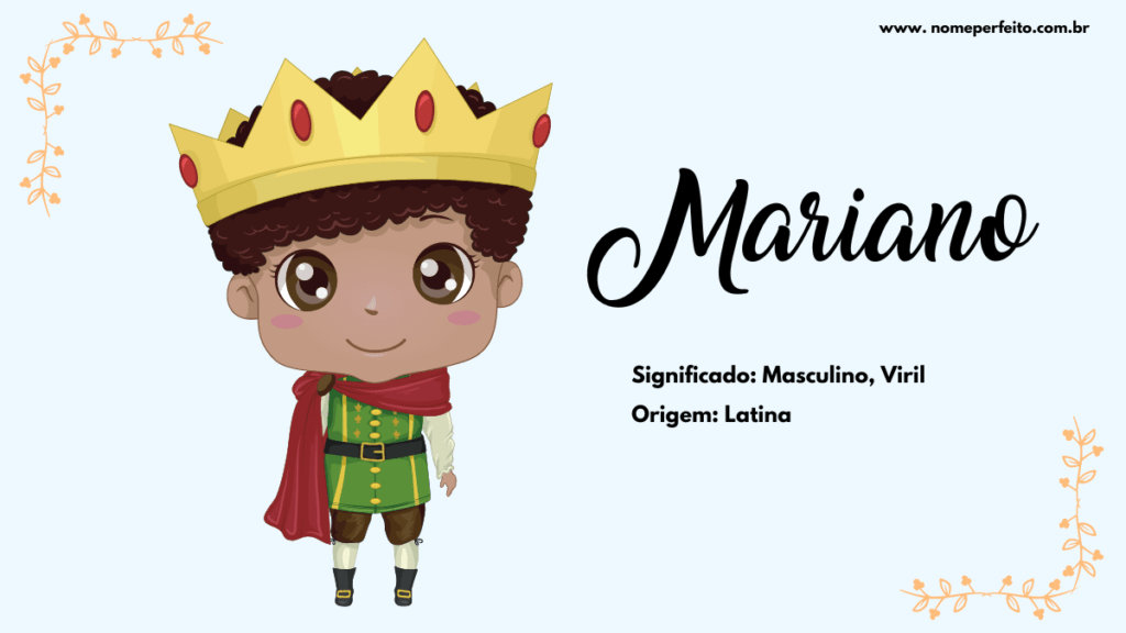 Significado do nome Mariano