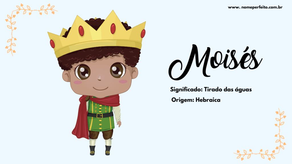 Significado do nome Moisés