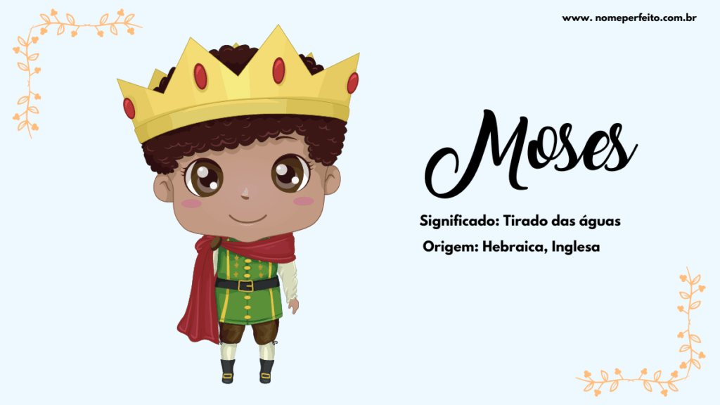 Significado do nome Moses